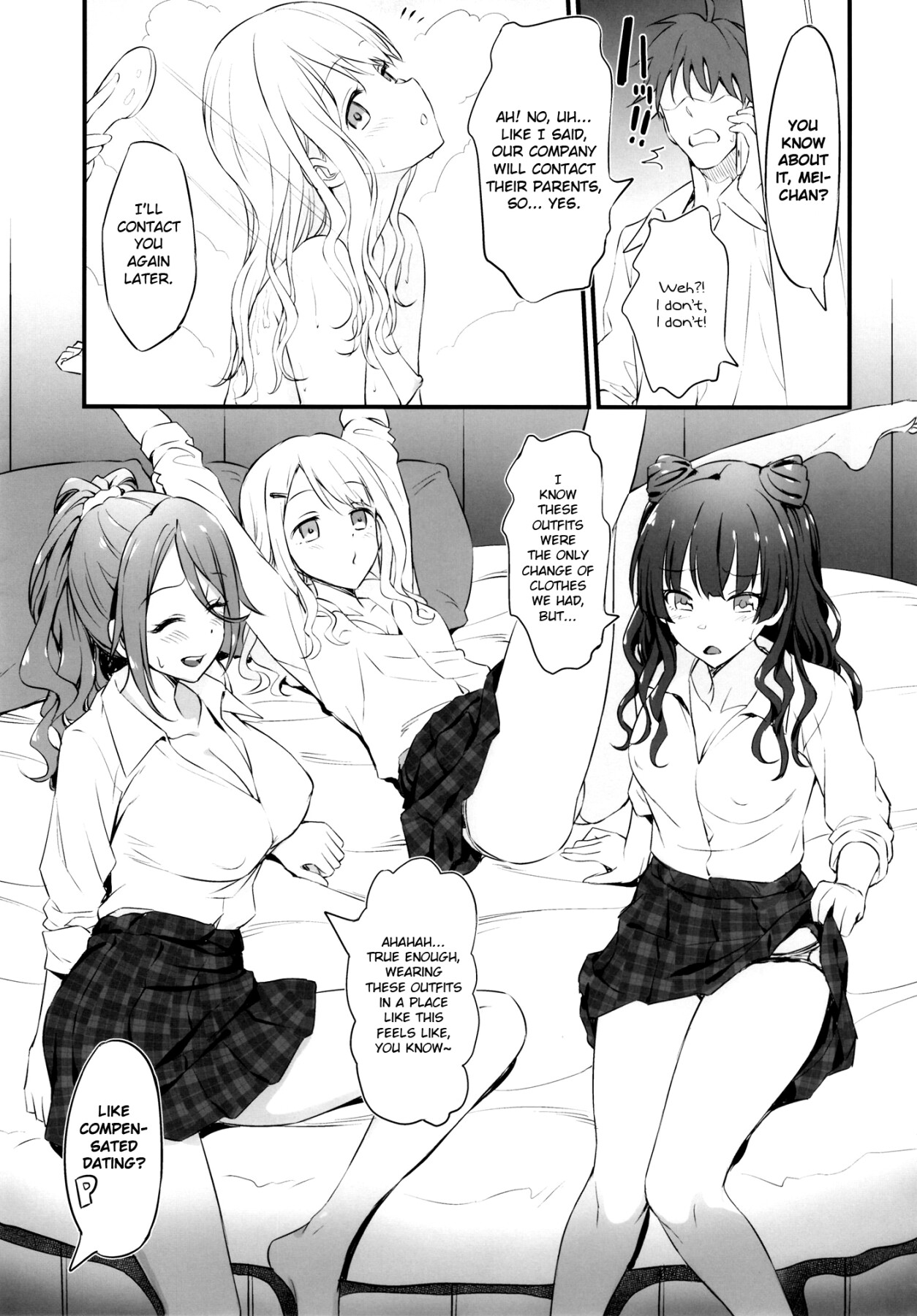 Hentai Manga Comic-Playing Pretend Compensated Dating with Straylight-Read-4